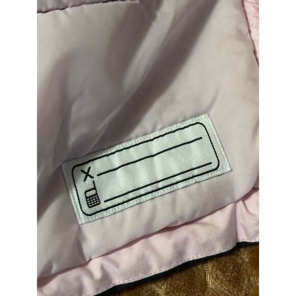 Columbia Youth Girls Insulated Winter Jacket Black Pink White Size 14/16 - Picture 12 of 15